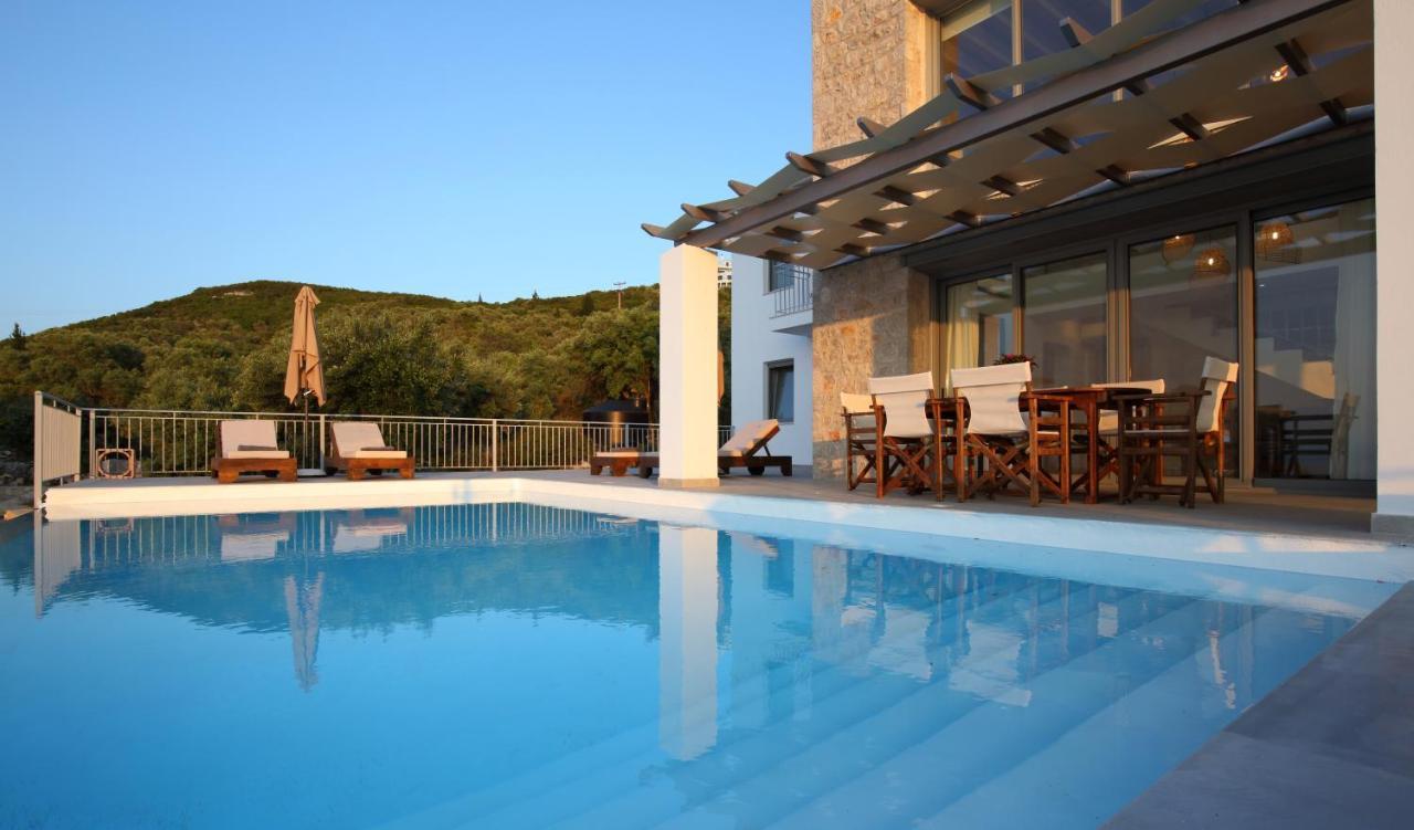 Tsakmakis Villas Luxury- Panoramic Sea View - Lefkada Tsoukaládhes Zewnętrze zdjęcie