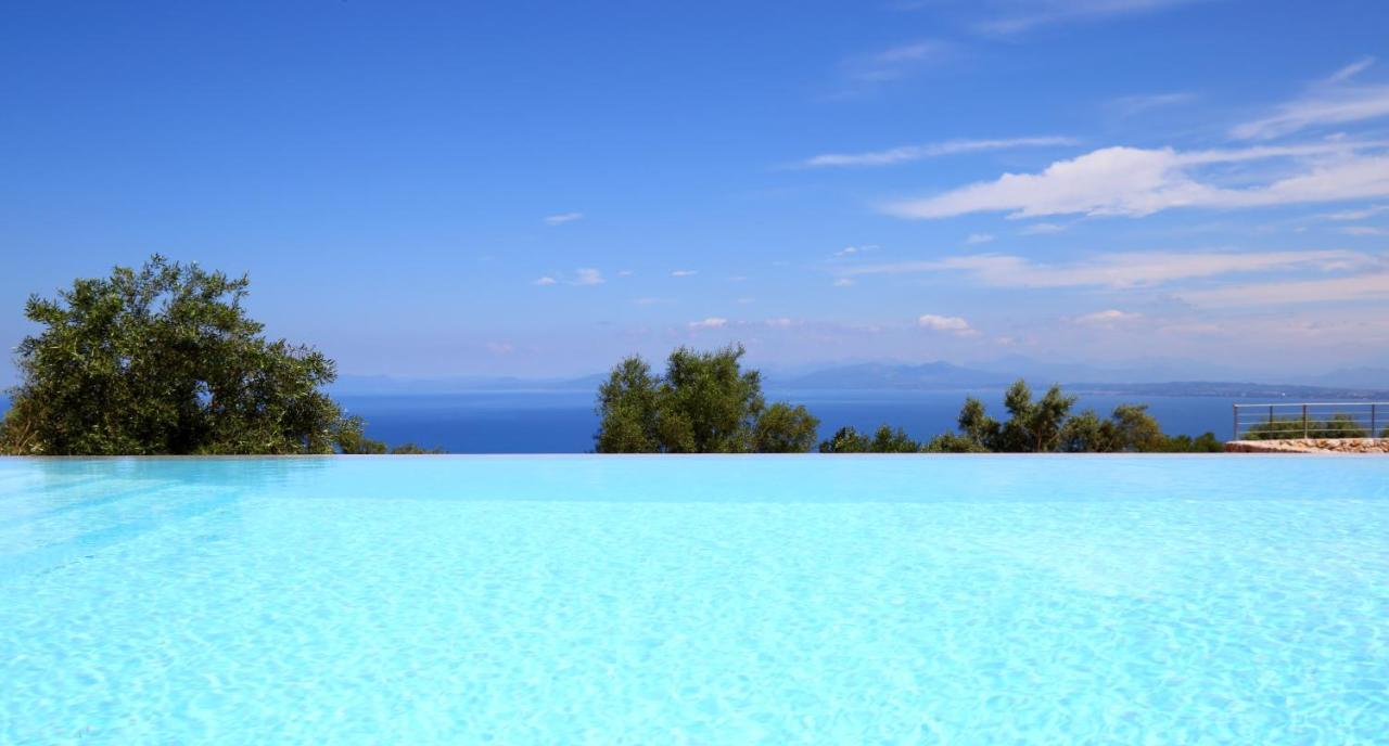 Tsakmakis Villas Luxury- Panoramic Sea View - Lefkada Tsoukaládhes Zewnętrze zdjęcie