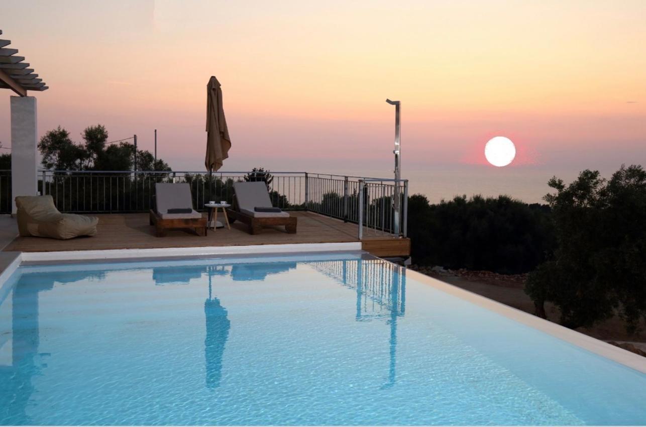 Tsakmakis Villas Luxury- Panoramic Sea View - Lefkada Tsoukaládhes Zewnętrze zdjęcie